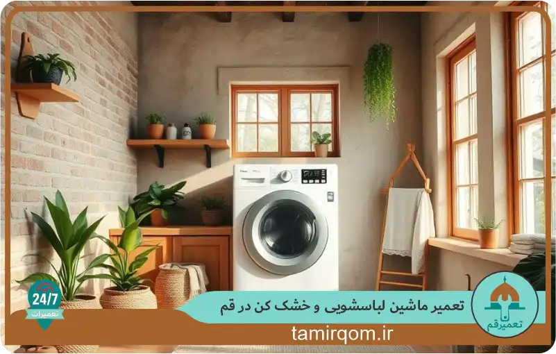لباسشویی سامسونگ سفید – تعمیرات لباسشویی در قم